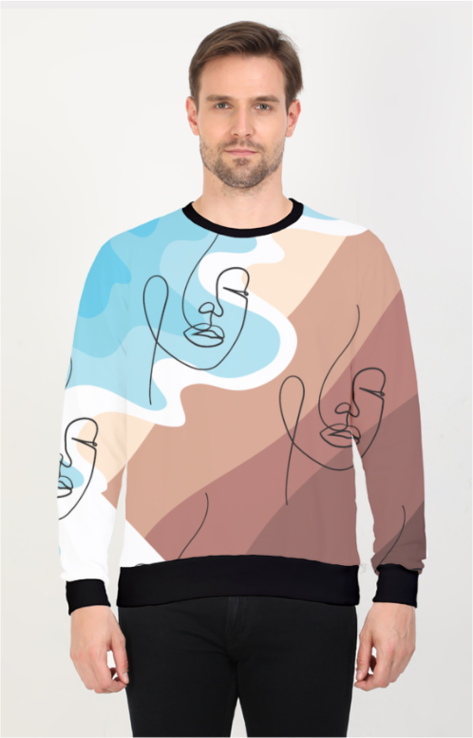 Elite style Oversize unisex sweatshirt