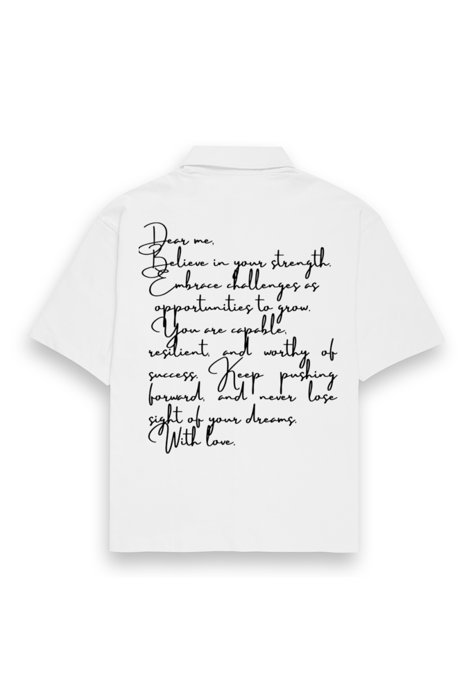 Letter to the self- Oversize Unisex Shirts