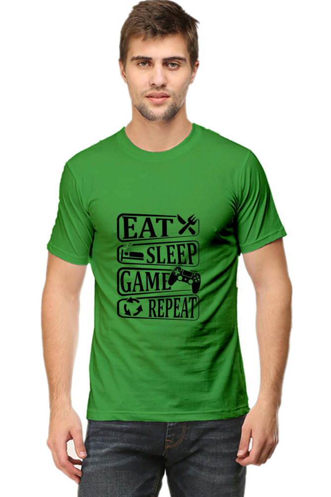 "Game On: Premium Cotton Gamer T-Shirt"-Men