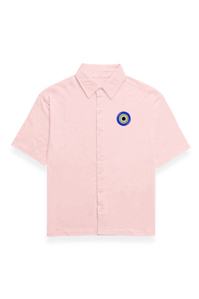 "Evil Eye " Embroidery - Unisex Oversize Shirt