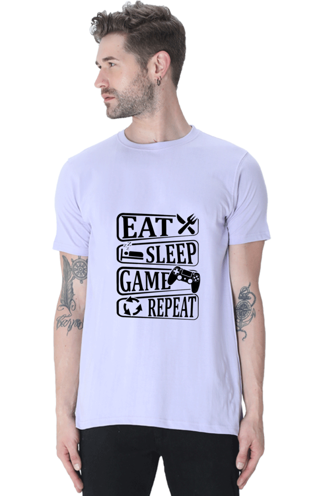 "Game On: Premium Cotton Gamer T-Shirt"-Men