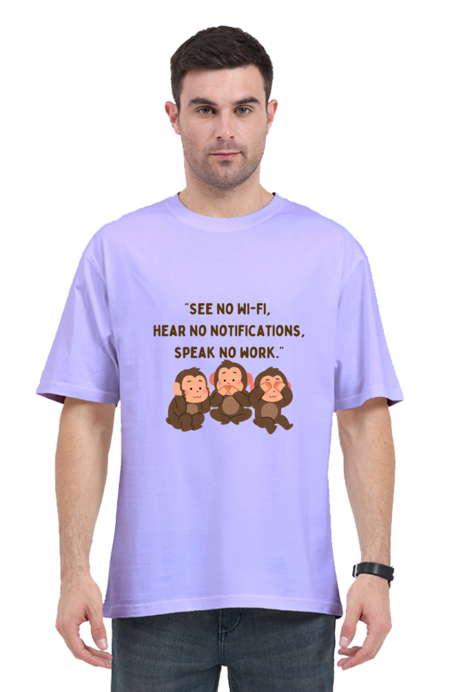Gen-z three monkey -Unisex oversize Tshirts