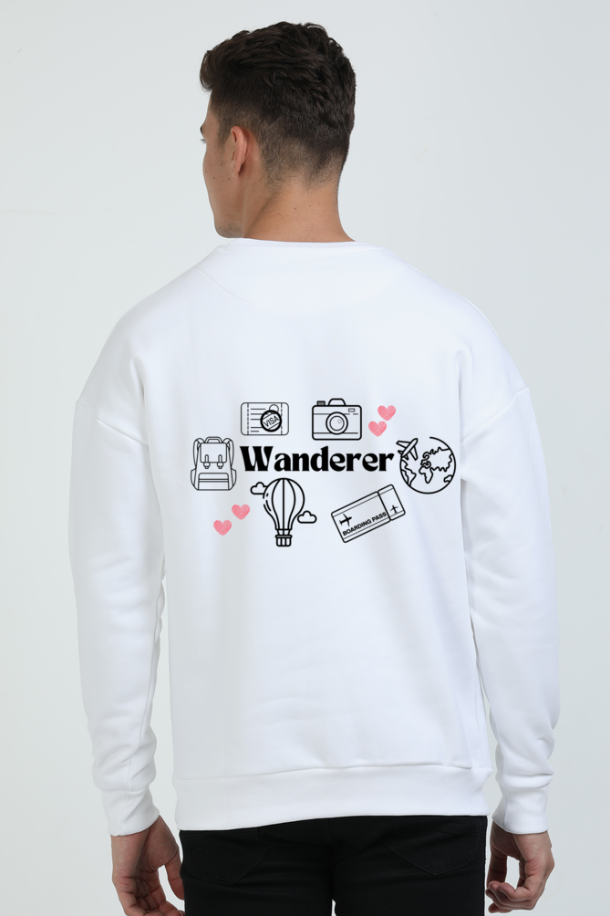 Wanderer Print -Oversize Sweatshirt