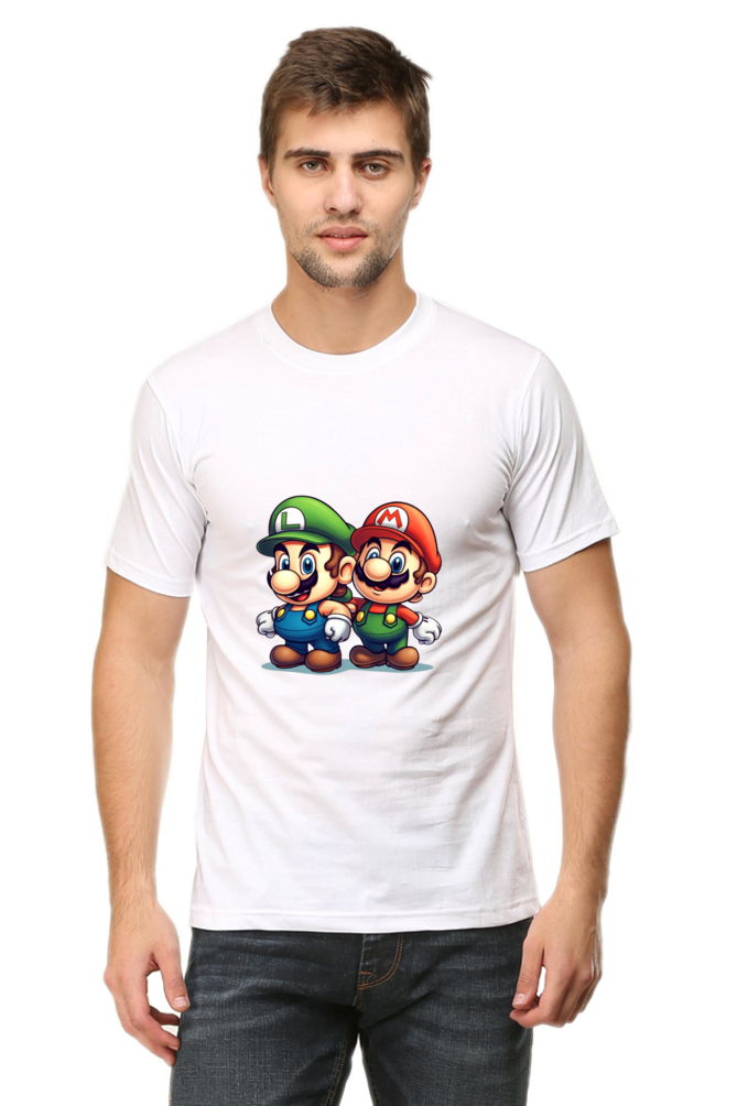 Mario bros graphic-T-shirt  Men