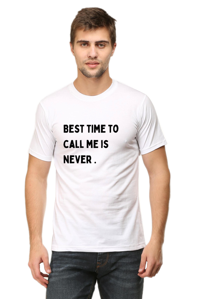 "Call me never"-Men T-shirts