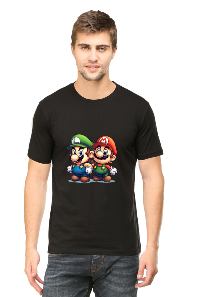 Mario bros graphic-T-shirt  Extra large Men