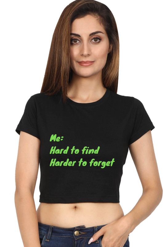 Hard to find -Crop top Tshirt