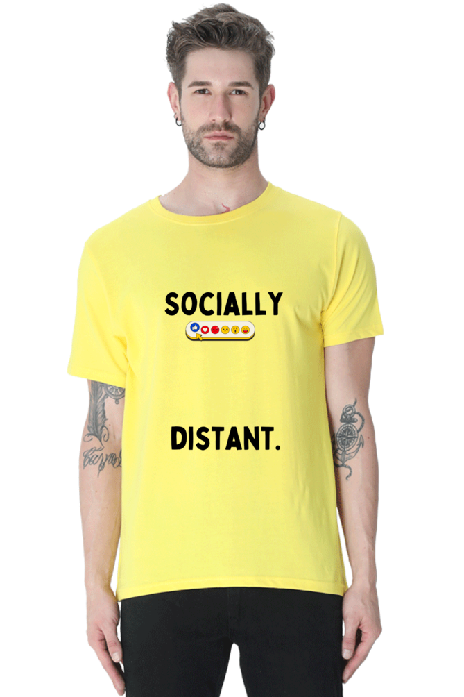 "Socially Distant"-Men T-shirt