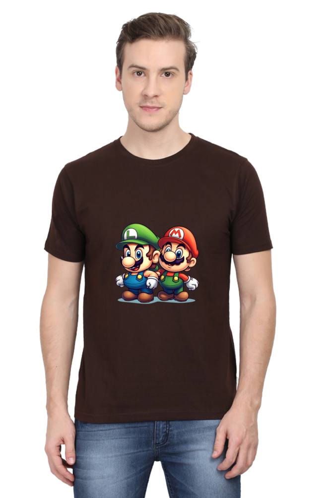 Mario bros graphic-T-shirt  Men