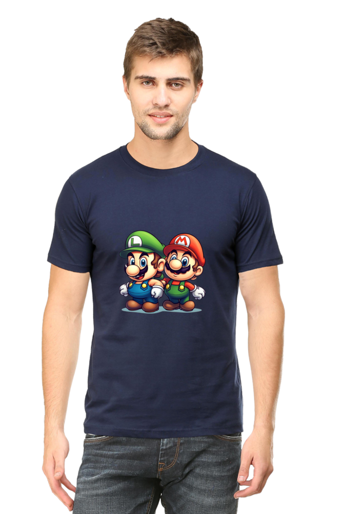 Mario bros graphic-T-shirt  Men