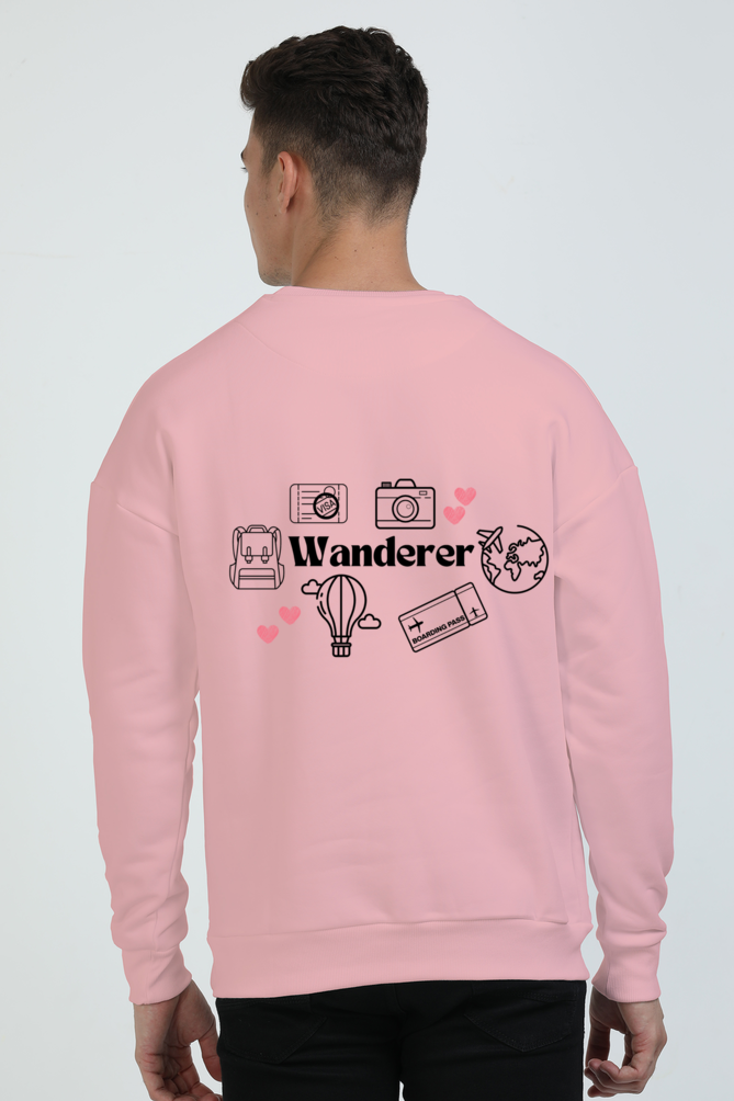 Wanderer Print -Oversize Sweatshirt