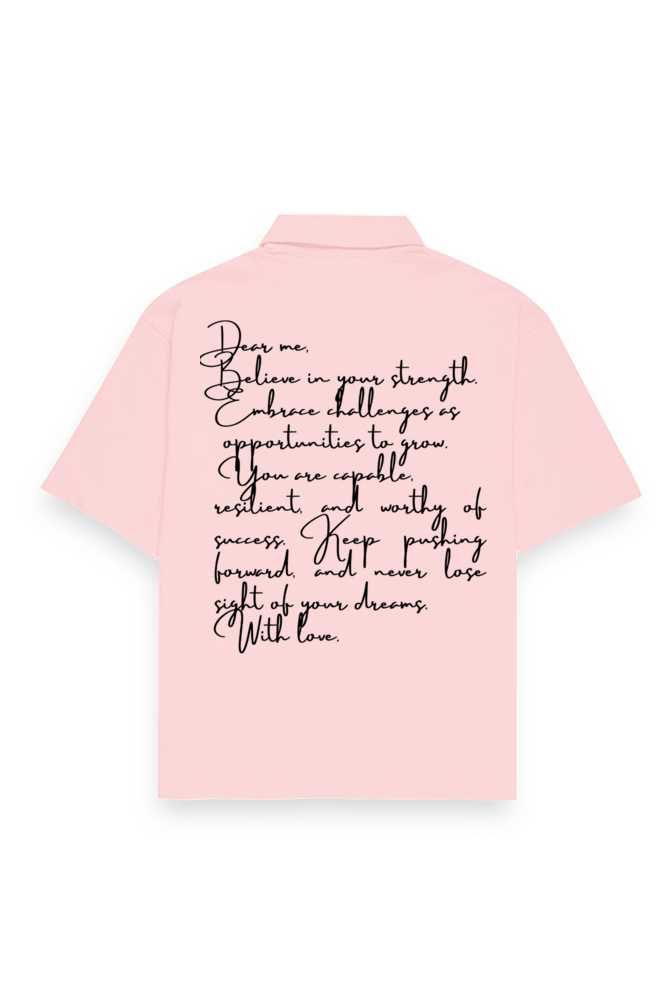 Letter to the self- Oversize Unisex Shirts