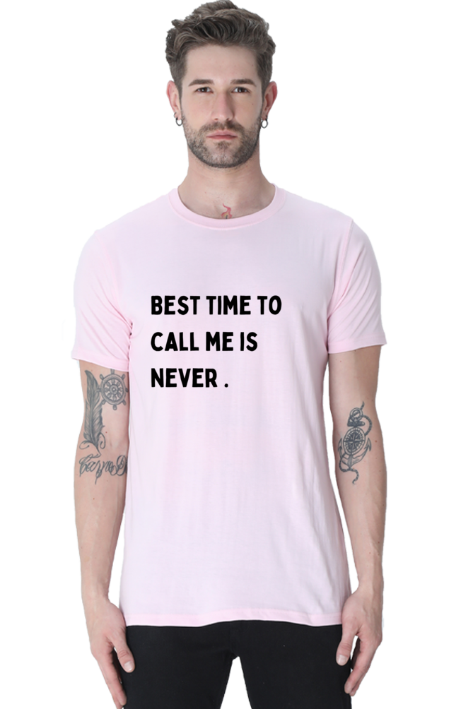 "Call me never"-Men T-shirts