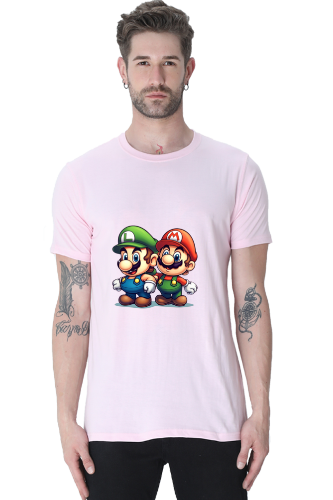 Mario bros graphic-T-shirt  Extra large Men