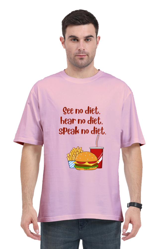 No Diet -Unisex Oversize T shirt