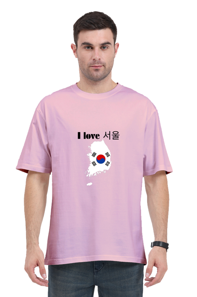 I love Korea - Oversize Unisex T-shirt