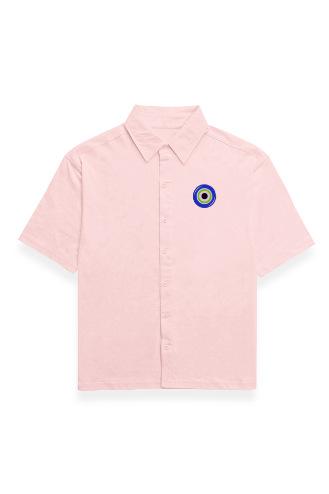 "Evil Eye " Embroidery - Unisex Oversize Shirt