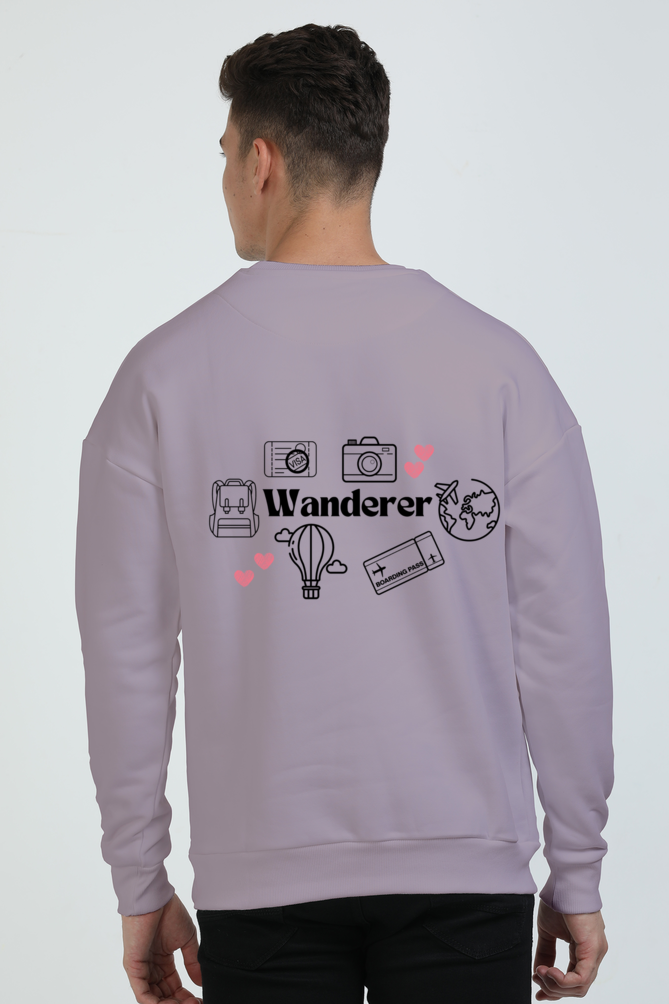 Wanderer Print -Oversize Sweatshirt