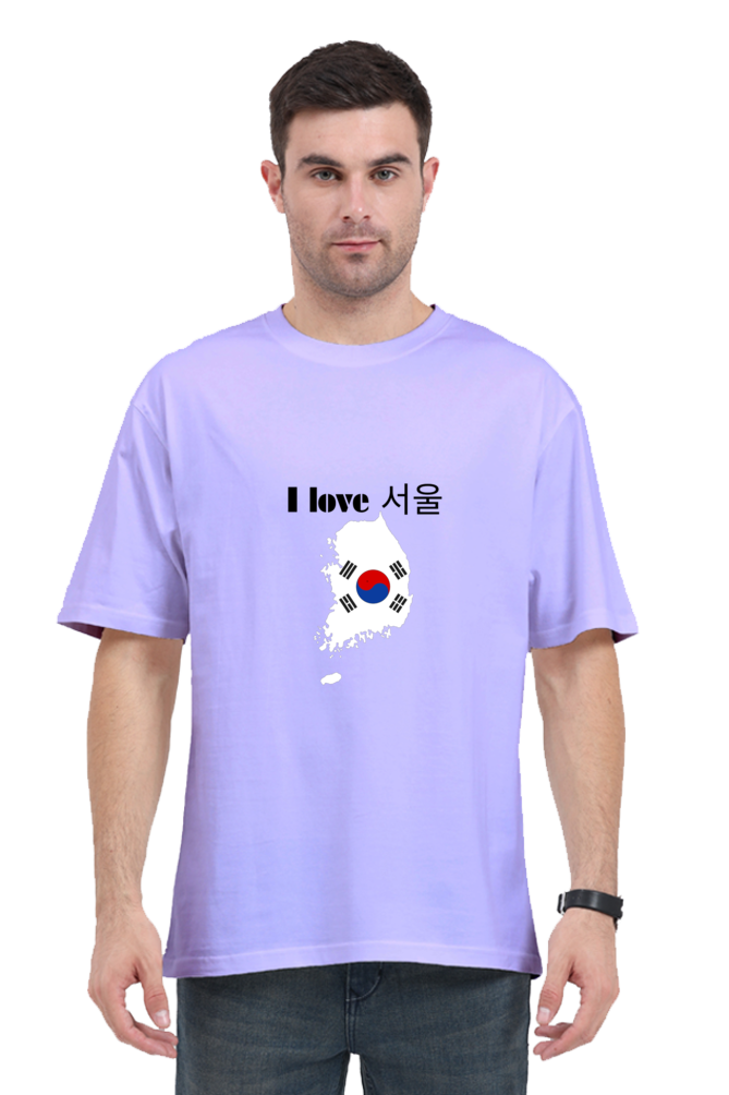 I love Korea - Oversize Unisex T-shirt