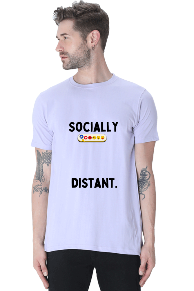 "Socially Distant"-Men T-shirt