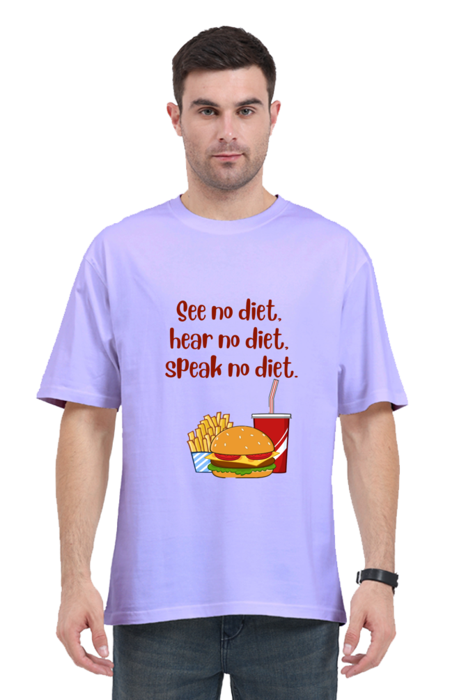 No Diet -Unisex Oversize T shirt