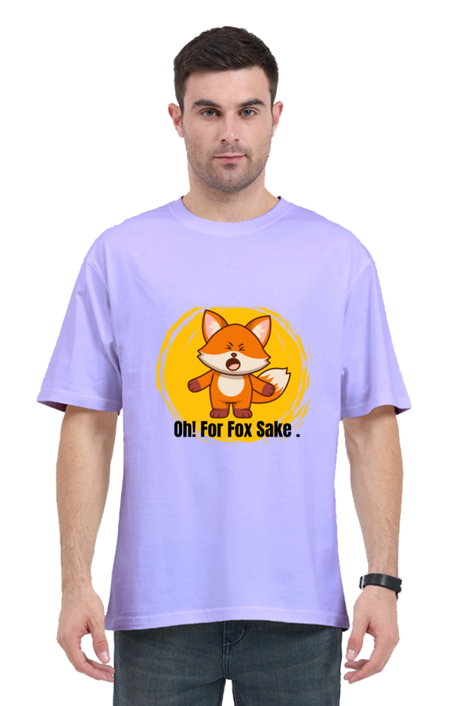 Oh! for the fox sake -Unisex Oversize T-shirt