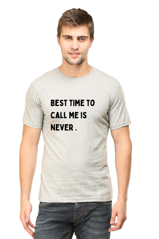 "Call me never"-Men T-shirts