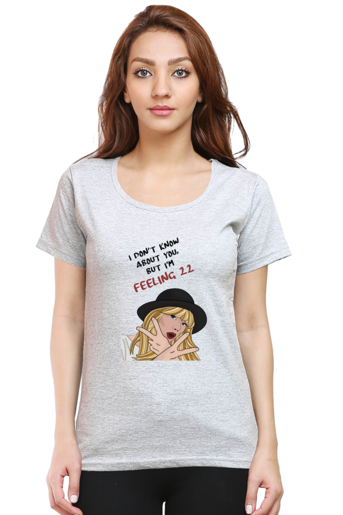 "Feeling 22 Taylor Swift"-Women T-shirts