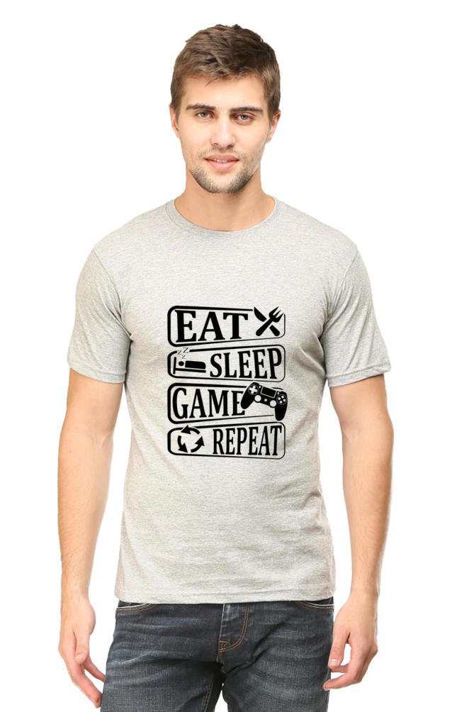 "Game On: Premium Cotton Gamer T-Shirt"-Men