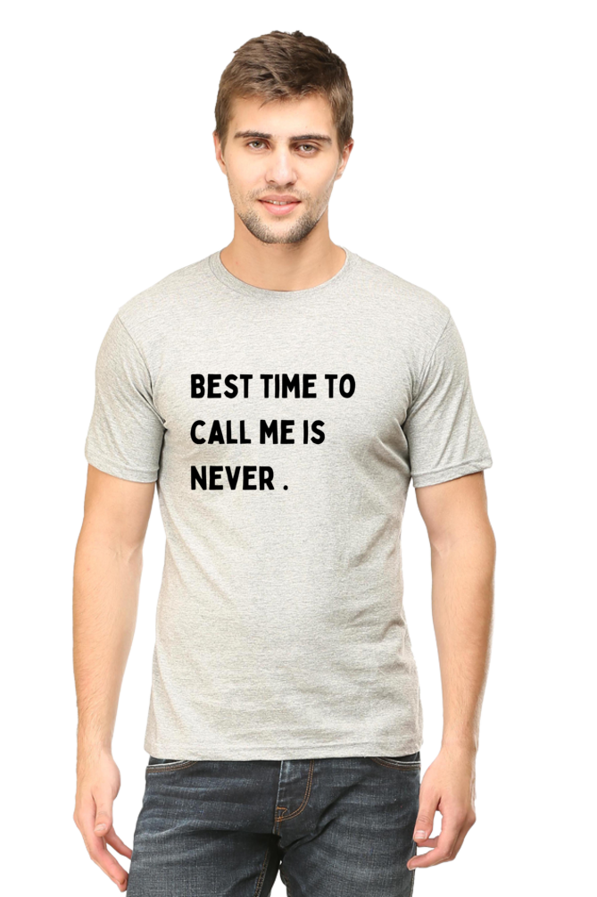 "Call me never"-Men T-shirts