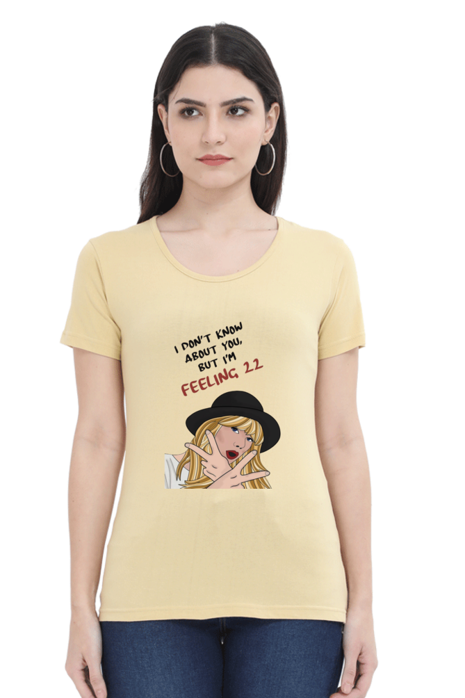 "Feeling 22 Taylor Swift"-Women T-shirts