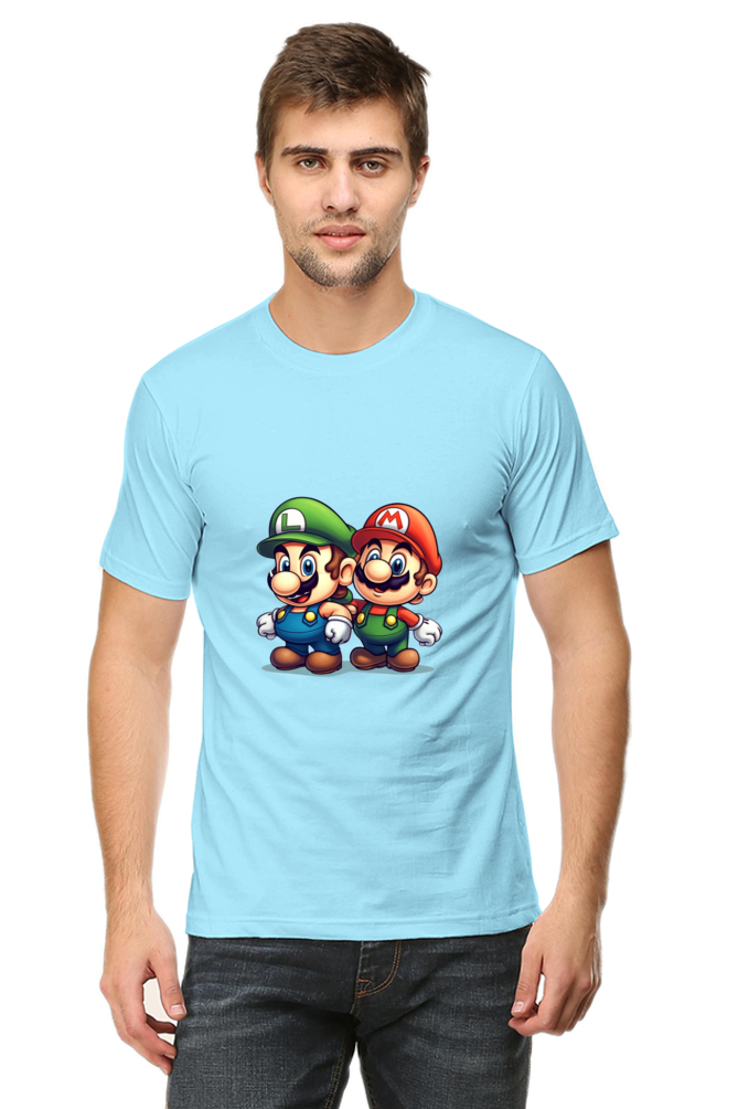 Mario bros graphic-T-shirt  Men