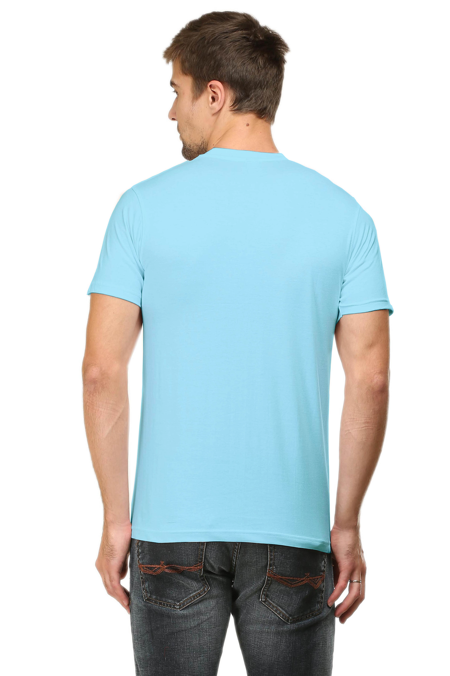 "XL Comfort: Trendy Cotton T-Shirts for Extra Large Sizes"-Men