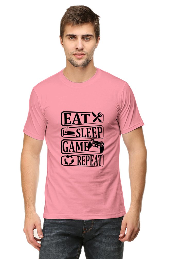 "Game On: Premium Cotton Gamer T-Shirt"-Men