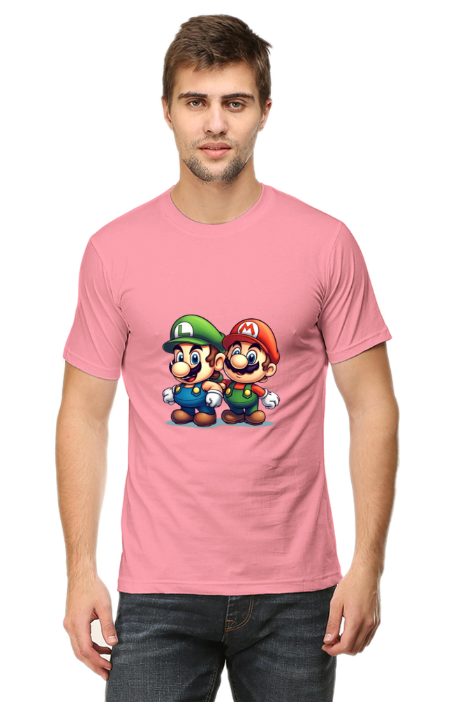 Mario bros graphic-T-shirt  Men