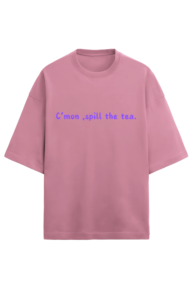 Unisex Oversize Tees with Gen Z Slang