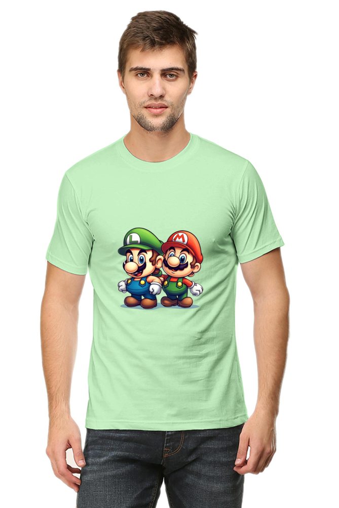 Mario bros graphic-T-shirt  Men