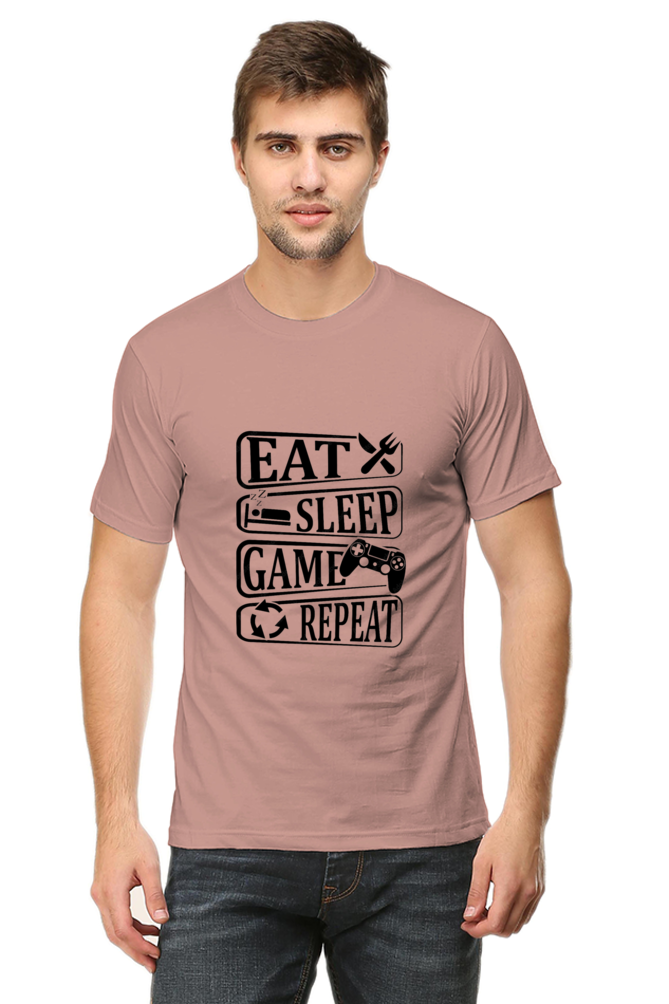 "Game On: Premium Cotton Gamer T-Shirt"-Men