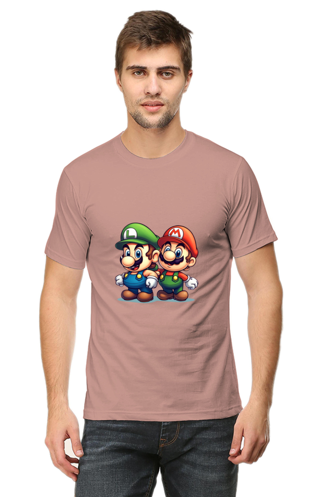 Mario bros graphic-T-shirt  Men