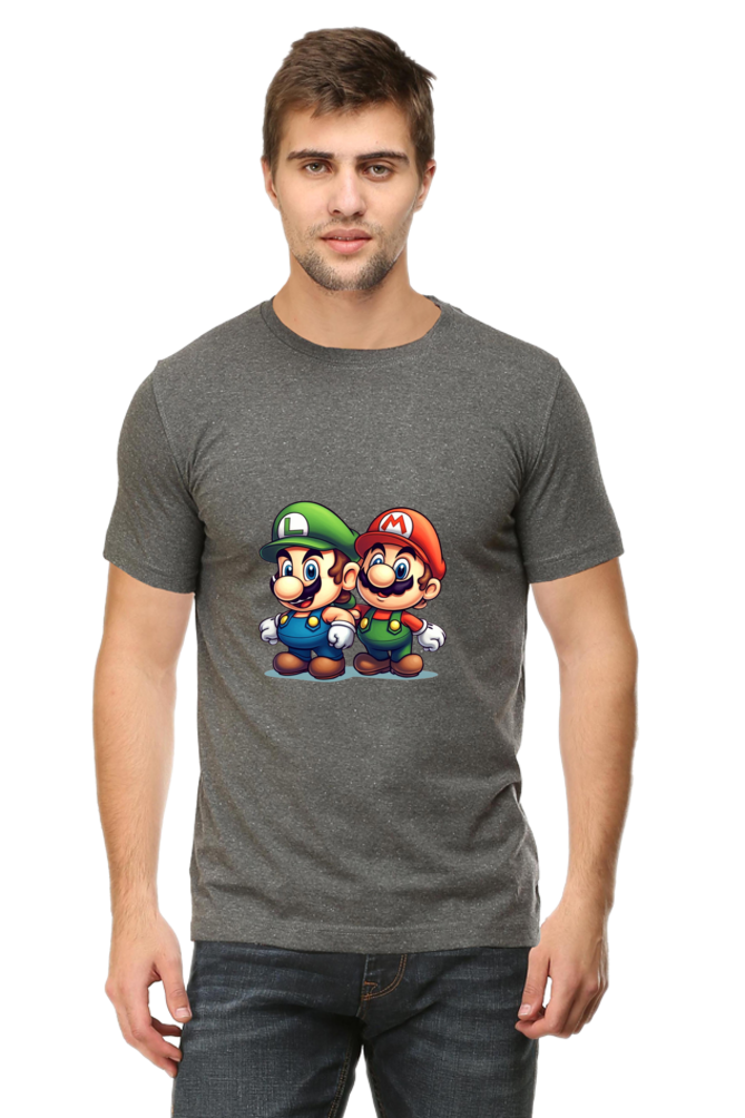 Mario bros graphic-T-shirt  Men