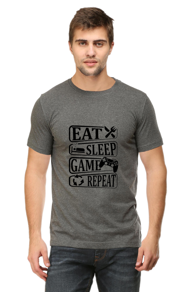 "Game On: Premium Cotton Gamer T-Shirt"-Men