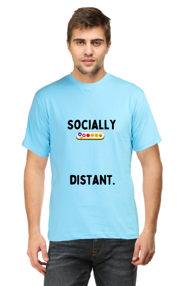 "Socially Distant"-Men T-shirt