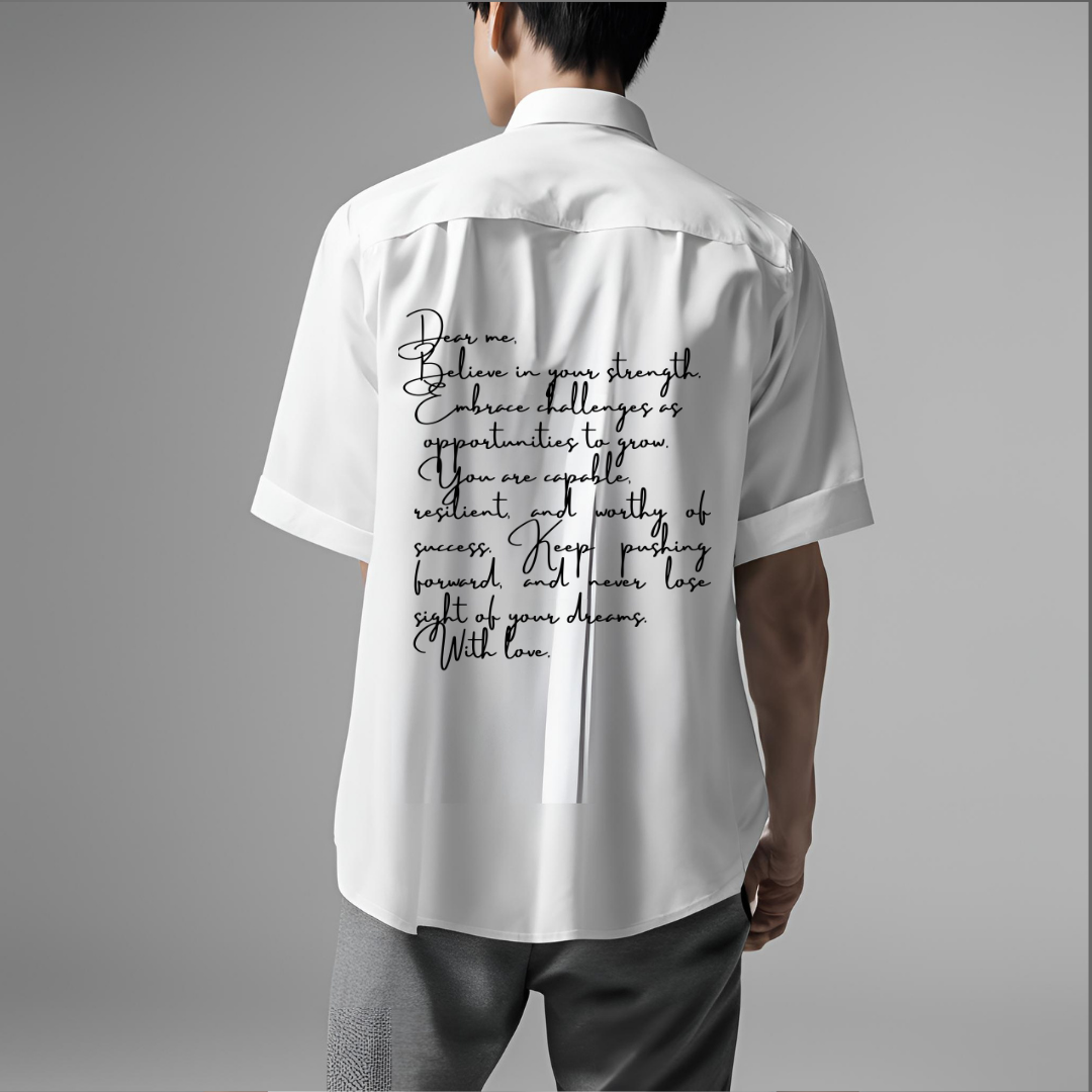 Letter to the self- Oversize Unisex Shirts