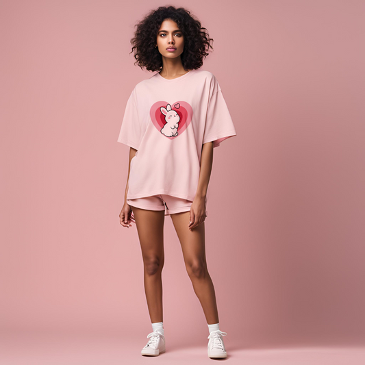 The bunny -Oversize Unisex Tshirt