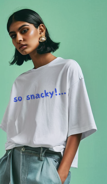 Unisex Oversize Tees with Gen Z Slang