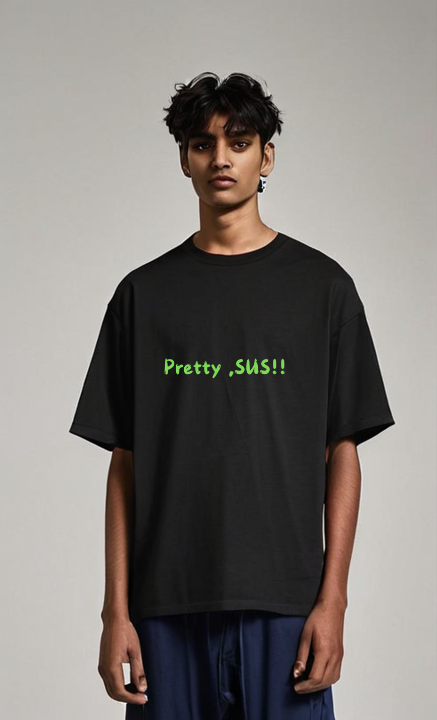 Unisex Oversize Tees with Gen Z Slang