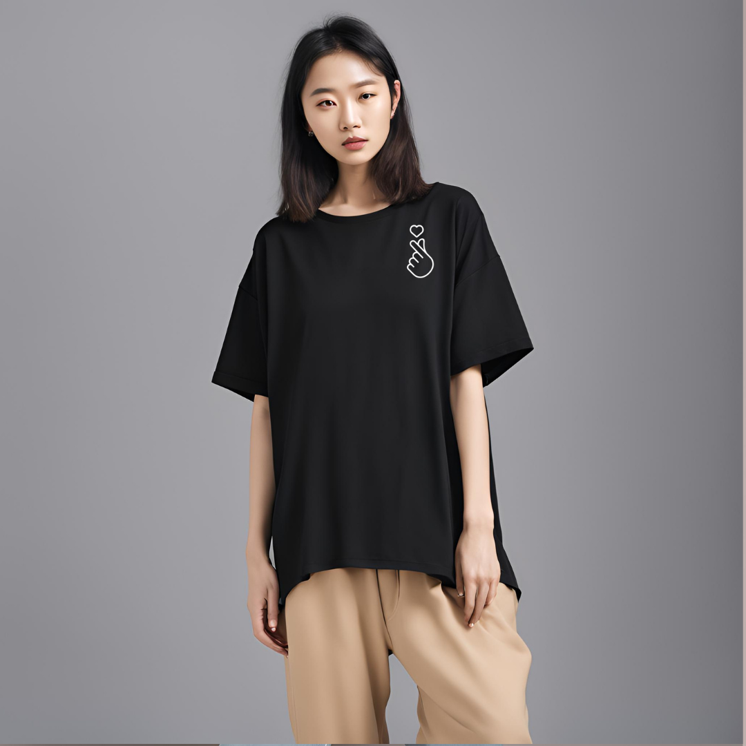 The Korean Heart- Oversize unisex Tshirts