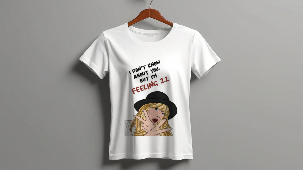 "Feeling 22 Taylor Swift"-Women T-shirts