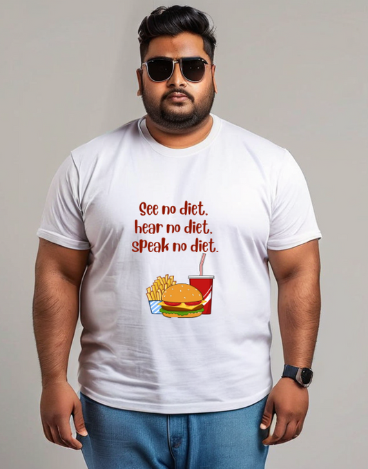 Big Size Men’s T-Shirts 4XL–7XL – Style & Comfort That Fits Extra!