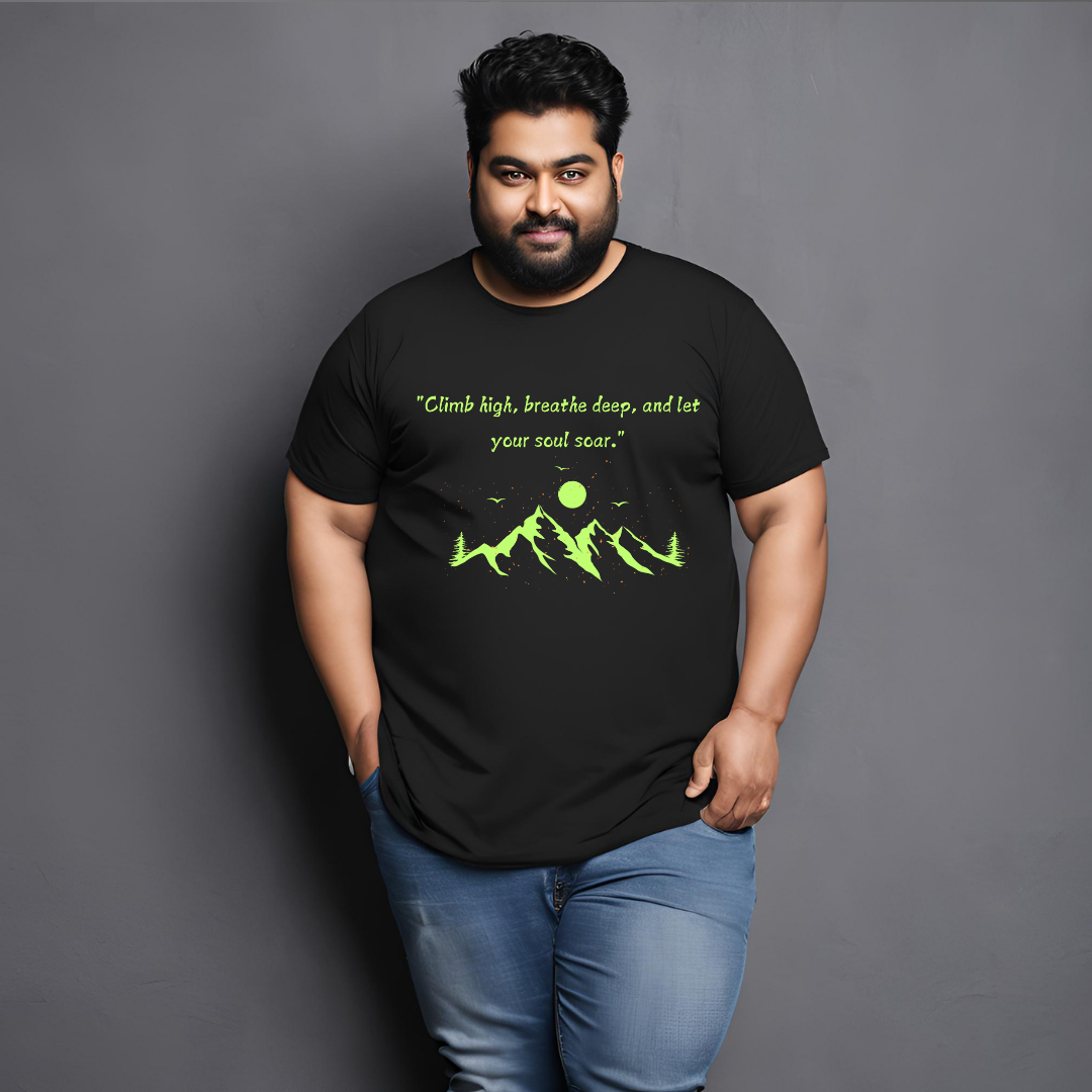 Big Size Men’s T-Shirts 4XL–7XL – Style & Comfort That Fits extra large!